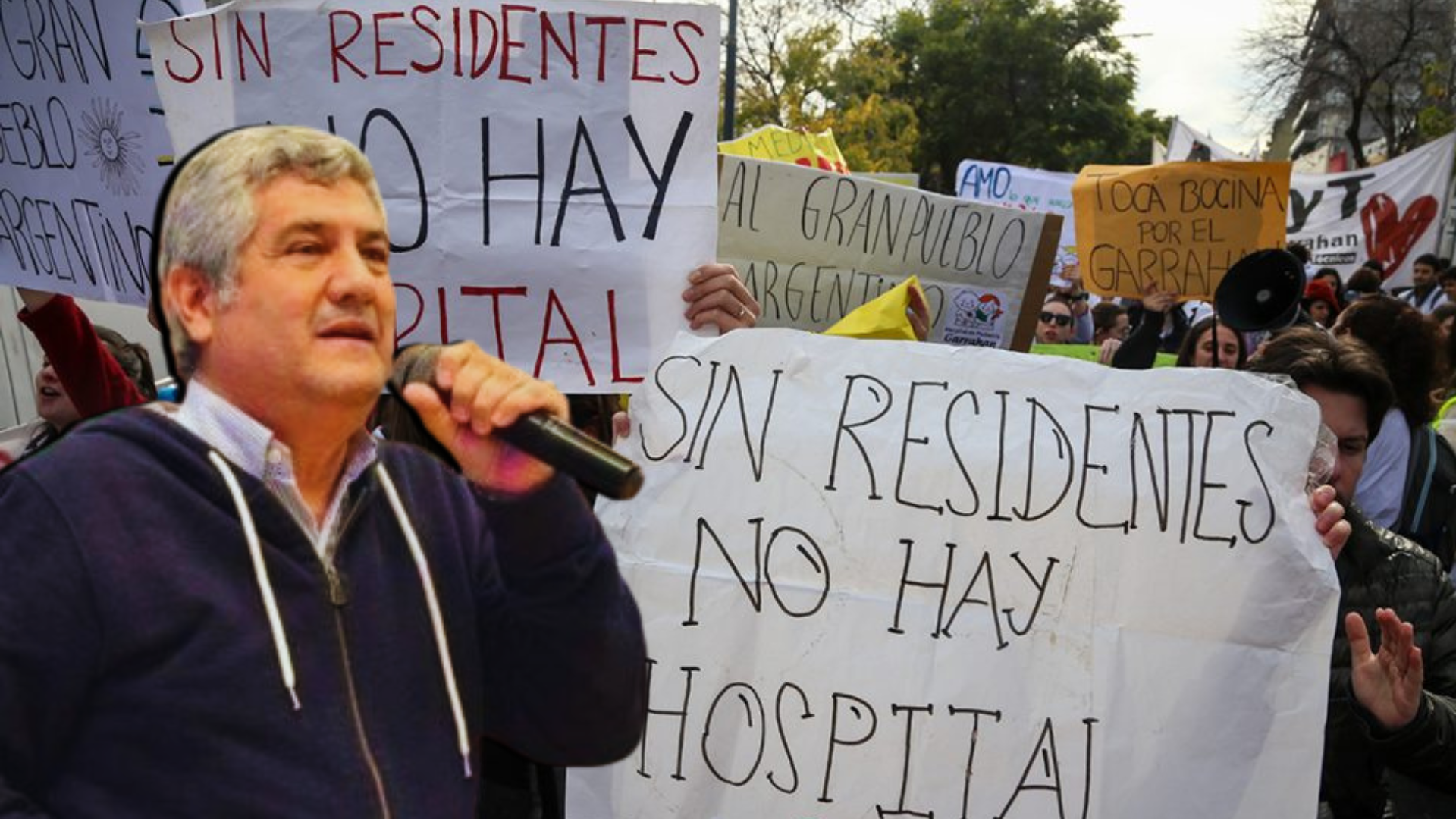 Contra la motosierra: Marcha por la salud pública