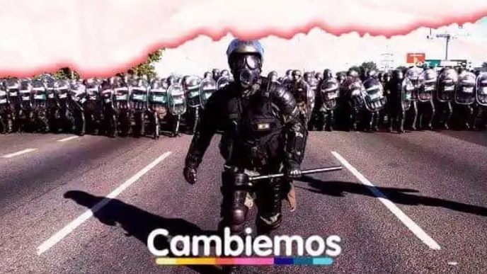 Tonfa, bala y reja como política de estado