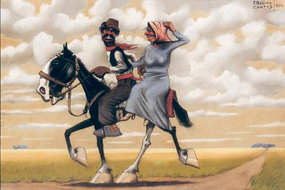 Un hongo negro y creciente que llena los días