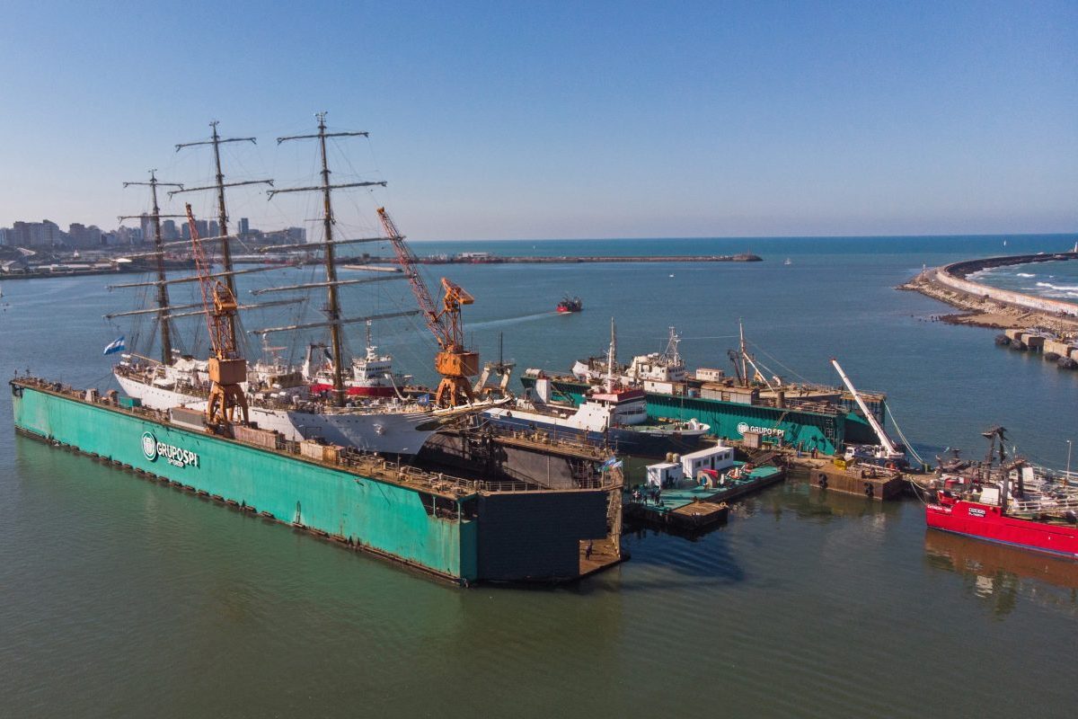 Pujante, argentino y del sector privado: SPI, el astillero que apuesta a la industria naval a pesar del desguace
