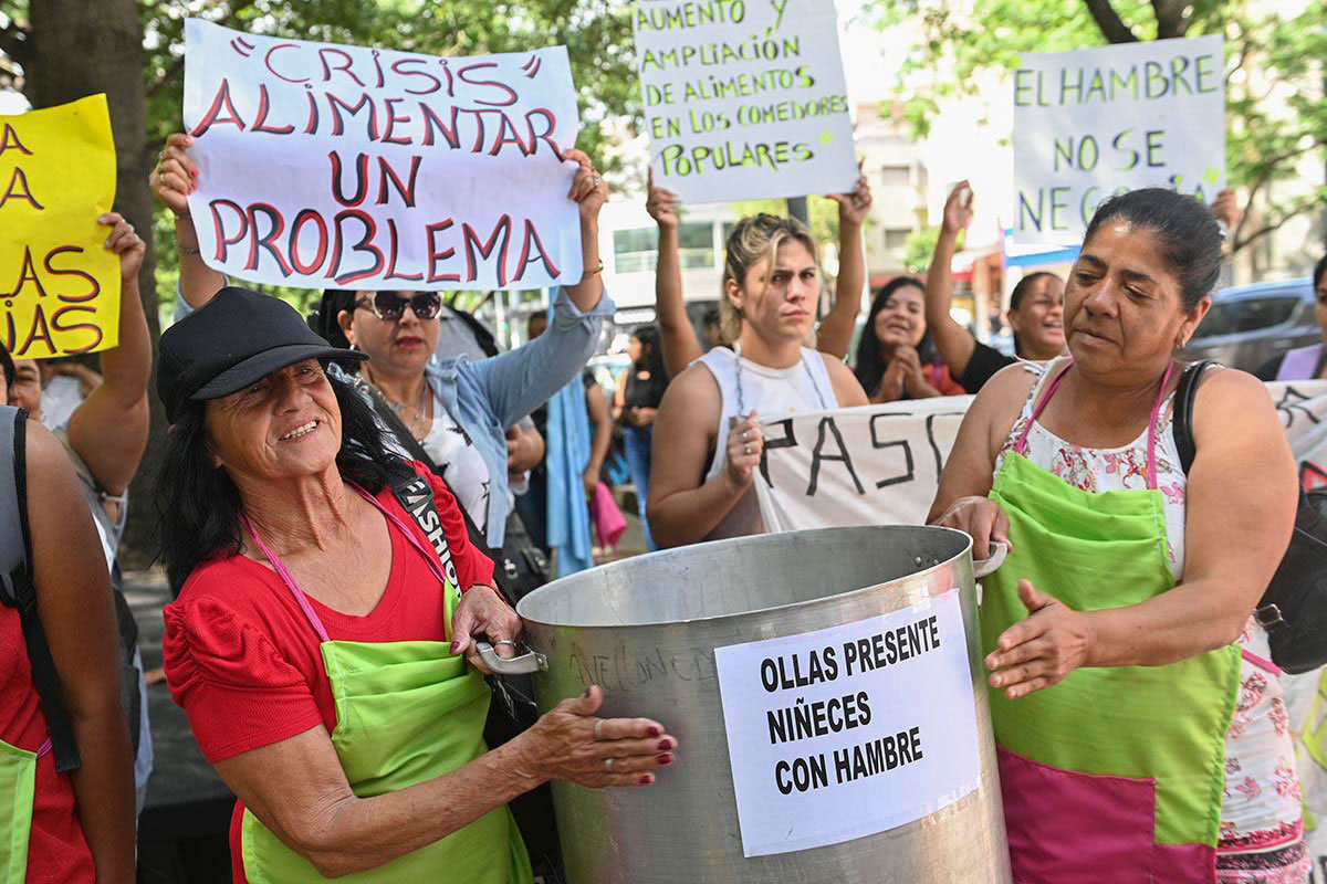Crisis alimentaria: Frente a la situación crítica de los comedores, el Gobierno sigue sin entregar los alimentos