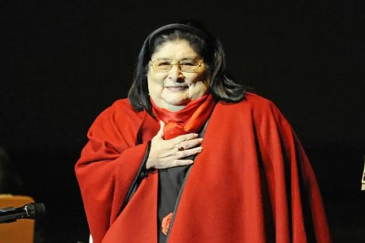 Mercedes Sosa: desde el Jardín de la República