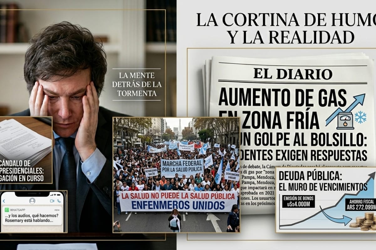 Audios como cortina de humo